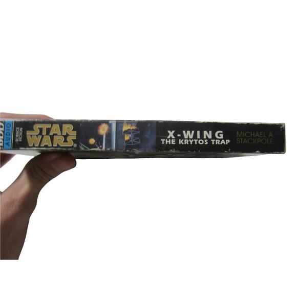 Vintage Star Wars X-Wing Krytos Trap Audiobook Cassette Michael Stackpole - Picture 3 of 6